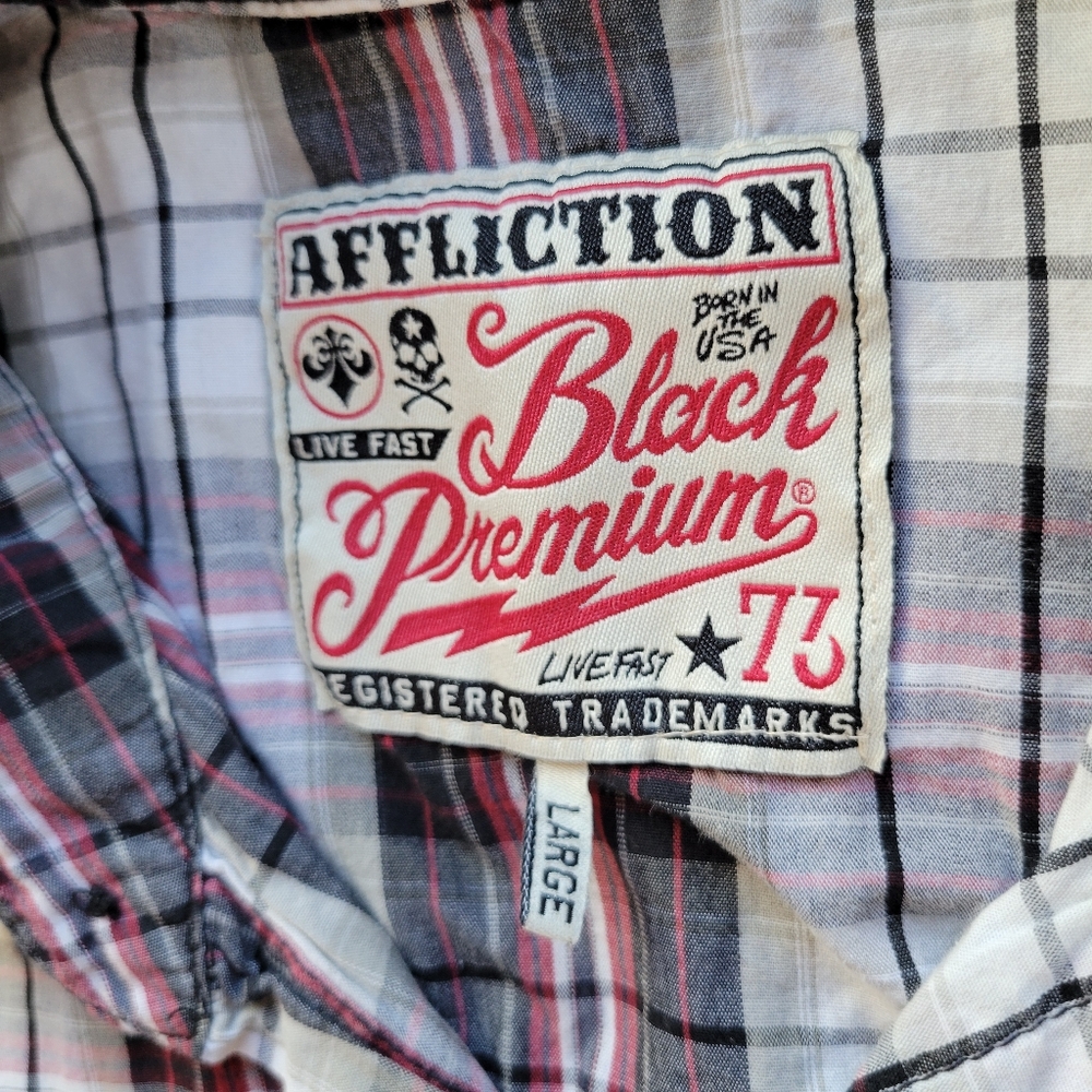 Affliction Button-up - Picture 4 of 8